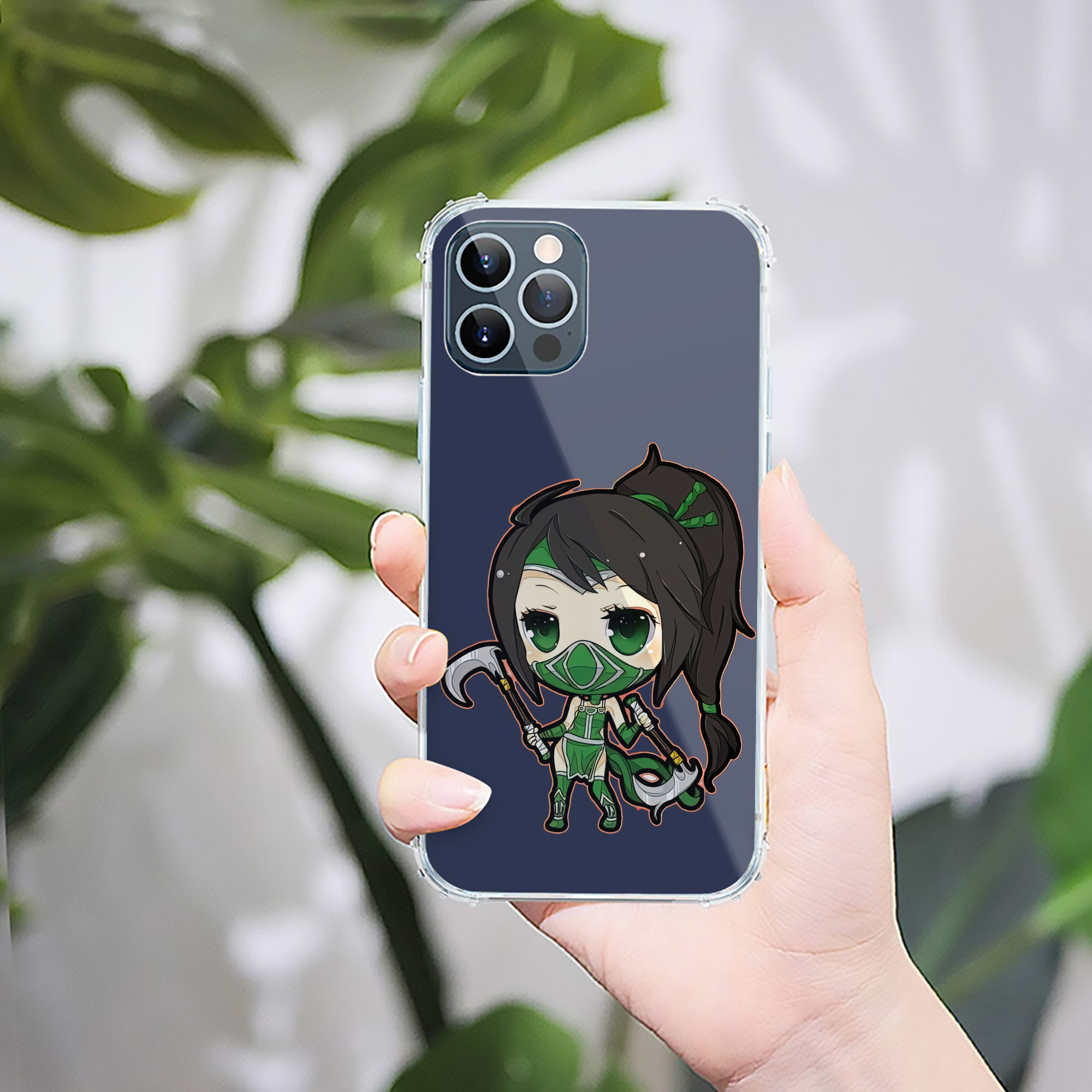 （画像用） リーグ・オブ・レジェンド League of Legends LOL 【iPhone 12シリーズ対応】透明スマホケース（クリアソフトケース）